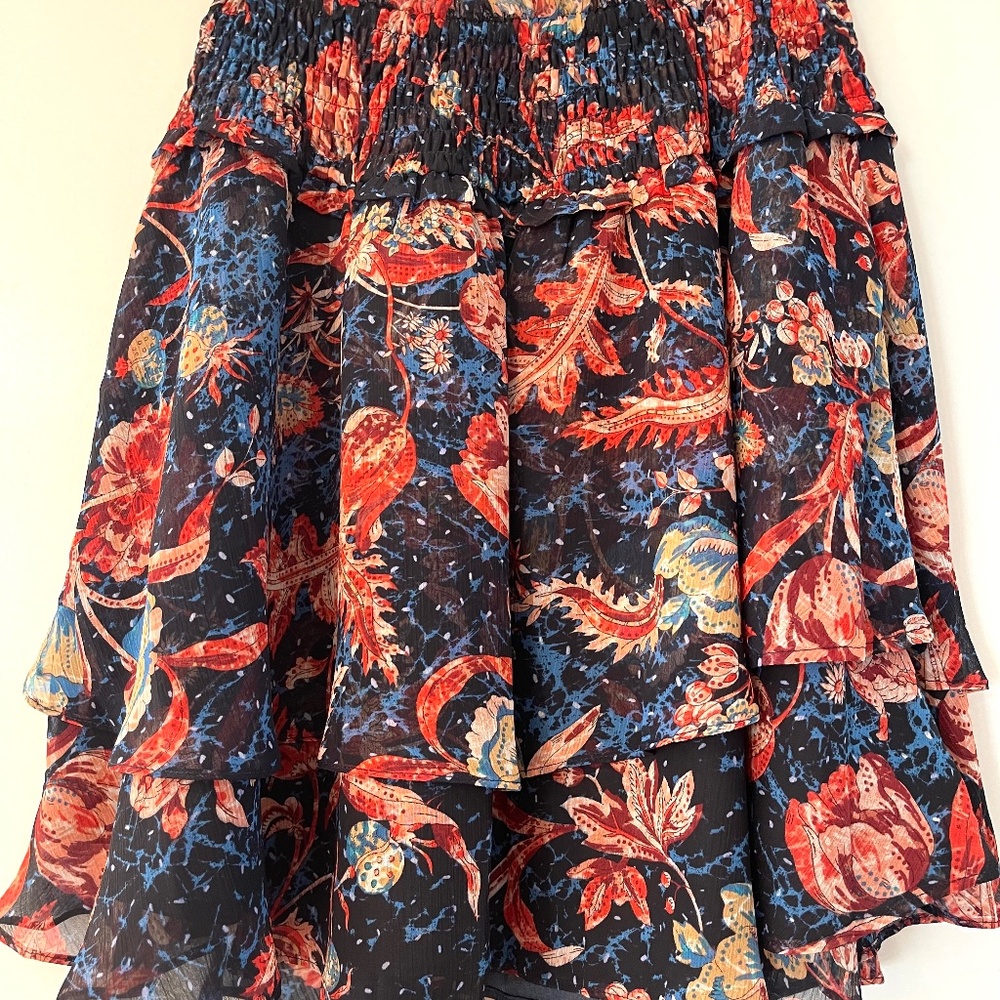 Express Floral Skirt